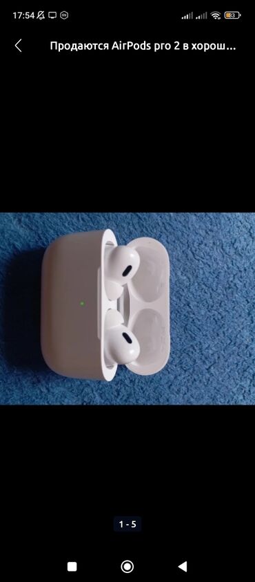 купить аирподс про 2: Вакуумные, Apple, Новый, Беспроводные (Bluetooth), Классические