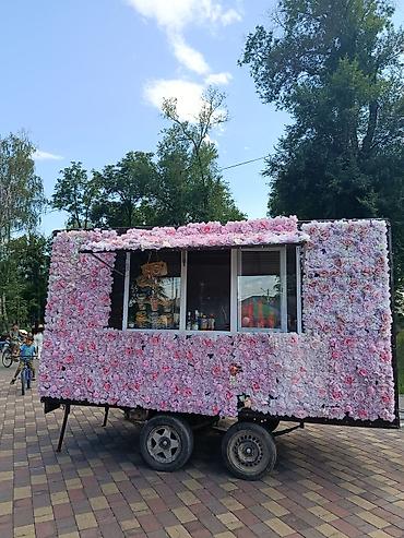 мкр: Передвижной торговый киоск/прицеп-павильон - Компактный киоск на — 1