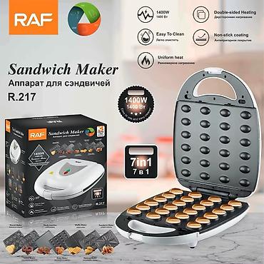 raf toster: Toster Raf, rəng - Ağ, Yeni, Ünvandan götürmə, Ödənişli çatdırılma, Rayonlara çatdırılma — 5
