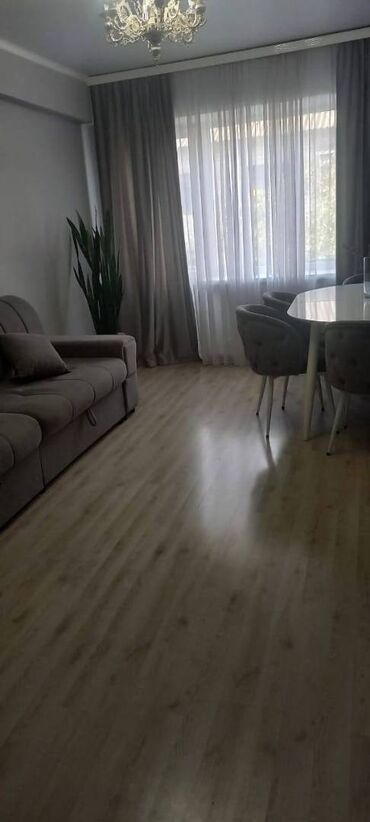квартиры на долгое время: 3 комнаты, 63 м², 104 серия, 2 этаж, Евроремонт
