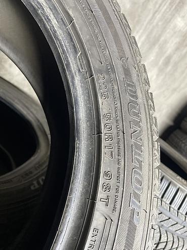 7800: Шины 225 / 50 / R 17, Зима, Б/у, Пара, Легковые, Корея, Dunlop — 3