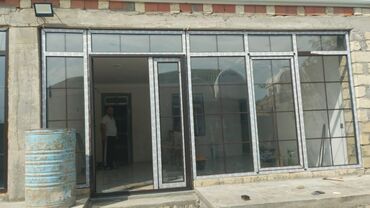 Plastik pəncərələr: Yana siyirmeli plastik qapı pəncərə Plastik və Alüminium Qapı Pəncərə — 6