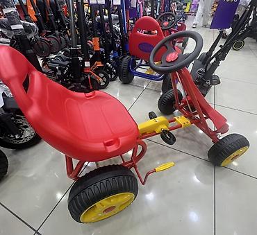Детские электрокары: Uşaq pedaallı qokart – GTOYS Speedcar - Mexaniki pedaallı sürüş — 2