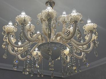 mişura işıq: Çılçıraq, 10 və daha çox lampa, Şüşə — 1