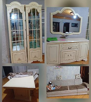 İşlənmiş, Komod, Masa və oturacaqlar, Divan