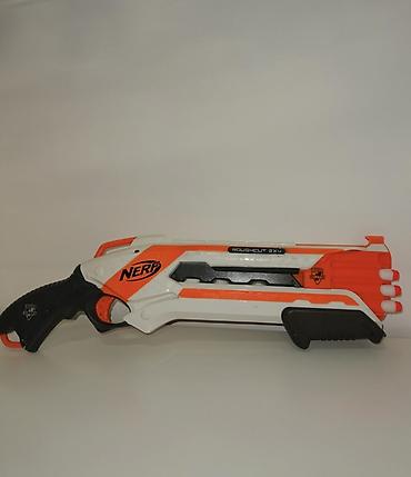 Игрушки: Продам бластер Nerf Elite Rough Cut 2x4 в отличном состоянии!Крутой — 1