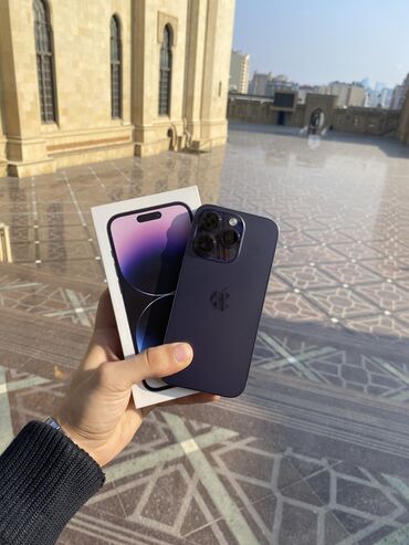 Apple iPhone: IPhone 14 Pro, 128 GB, Deep Purple, Face ID — 8