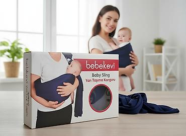 Детский мир: Bebekevi Baby Sling – Yan Daşıma Kangurusu - Körpəni yanda rahat və — 1