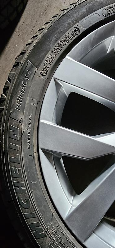 Диски: Литые Диски R 17 Volkswagen, Комплект, отверстий - 5, Б/у — 5