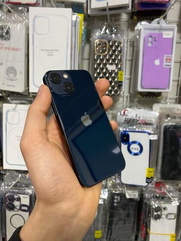 Мобильные телефоны и аксессуары: IPhone 13 mini, 128 ГБ, Midnight, Face ID