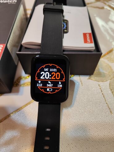 s4 ekran: Yeni, Smart saat, Lenovo, Sensor ekran, rəng - Qara