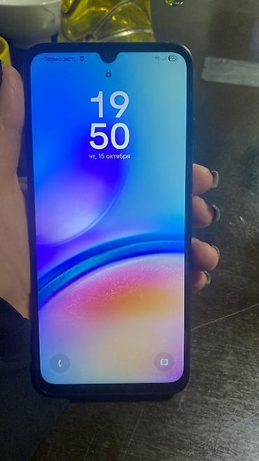 мониторы 75х75 мм: Samsung Galaxy A05s, Б/у, 128 ГБ, цвет - Черный, 2 SIM — 1