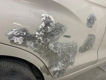 аренда авто на механике: Автомобильная покраске кузова детали автомобиля. Полировка и.т