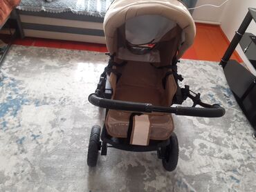 коляски для ребёнка: Коляска, цвет - Коричневый, Новый