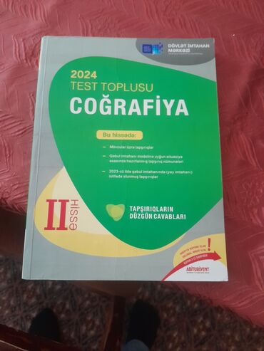 Kitablar, jurnallar, CD, DVD: Cografiya toplu 2 2024