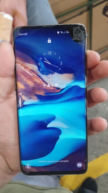 galaxy s10 e: Samsung Galaxy S10, 128 ГБ, цвет - Серый, Отпечаток пальца, Беспроводная зарядка, Face ID