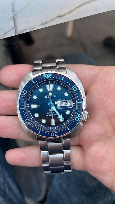 Qol saatları: Seiko Prospex “PADI” dalğıc saatı - Kalibr: Avtomatik mexanizm (Seiko — 5