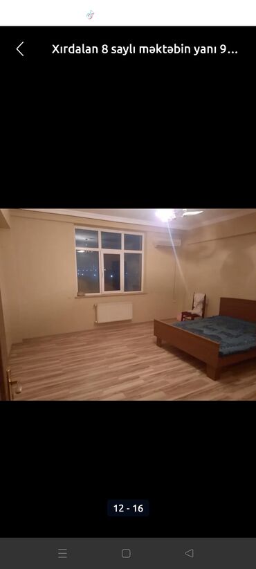 Uzunmüddətli kirayə mənzillər: Xirdalanda 5 nömreli mektebe yaxin 9/6 mertebesinde 2 otaqli ev 430 — 14