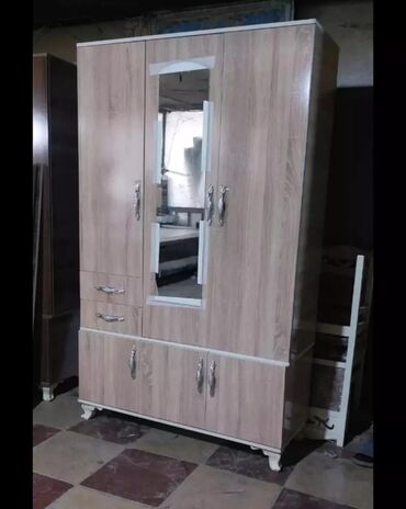 Dolablar: Yeni, Açılan, 3 qapılı Düz dolab, Qarderob, paltar dolabı, Azərbaycan — 6