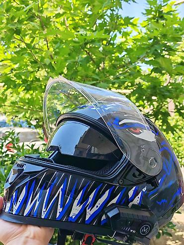 kıya: Motorsiklet kask, heç bir qırığı, cızığı yoxdur, yeni alınıb, interkom — 2