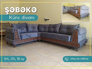Divanlar: Künc divan, Yeni, Açılan, Bazalı, Şəhərdaxili pulsuz çatdırılma — 5