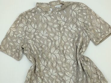 beżowa bluzki oversize: Блуза жіноча, H&M, S, стан - Дуже гарний