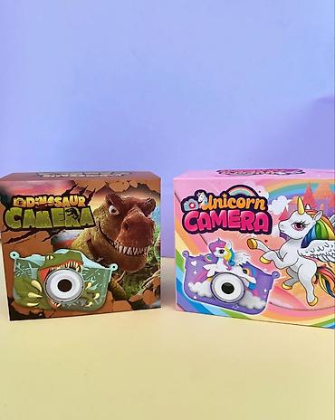 Игрушки: Детский фотоаппарат-принтер, можно сразу напечатать черно-белые — 9