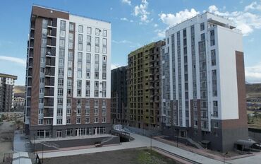 продажа квартир в бишкеке без посредников 2023 год: 1 комната, 43 м², Элитка, 8 этаж, ПСО (под самоотделку)