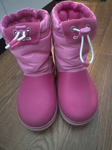 Детская обувь: Оригинал “crocs” 28-29 размера для девочек состояние хорошее