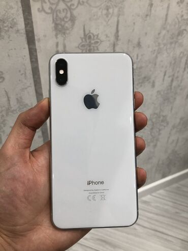 Apple iPhone: IPhone Xs Max, 64 GB, Ağ, Simsiz şarj, Face ID