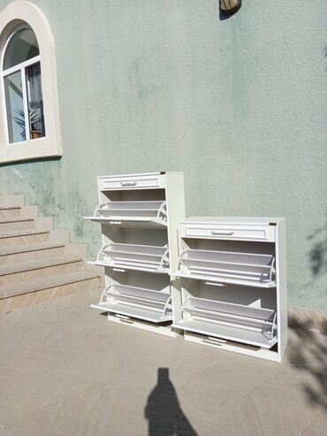 Dolablar: Yeni, Açılan, 4 qapılı Düz dolab, Ayaqqabı dolabı, Azərbaycan — 21