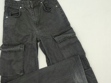 czarne spodnie damskie stradivarius: Bershka, Джинси жіночі, розмір 2XS