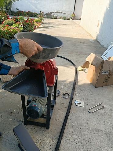 dəyirman: Taxıl/yonca üyüdən elektrikli dəyirman aparatı - Tətbiq: buğda, arpa — 3