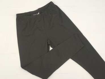 srebrne legginsy: Legginsy Eleganckie damskie, Janina, rozmiar S