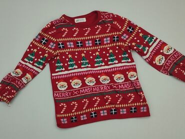 śmietankowy sweterek: Sweterek, H&M, 10 lat, 134-140 cm, stan - Dobry