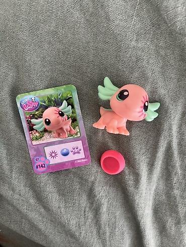 собачка рыбки: Littlest Pet Shop – фигурка аксолотля 🩷 Оригинальная фигурка Littlest — 1