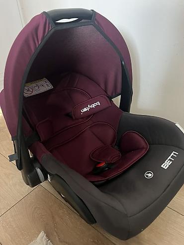автолюлька на колесах: Автокресло-переноска для новорождённых BETTI / babyton - Группа 0+ — 4