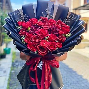 Buket güllər: Çiçək buketləri – professional floristik dizayn — 11