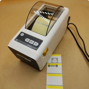 лента для принтера: Термопринтер этикеток Zebra ZD410, в отличном состоянии. В комплекте 1