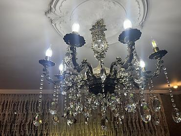 viplife fotolar: Çılçıraq, 8 lampa, Xrustal — 2