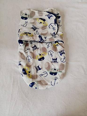 Yorğanlar, adyallar: Uşaq üçün sarğı/yumaq tipli yorğan-kuşetka (swaddle) - Material — 2