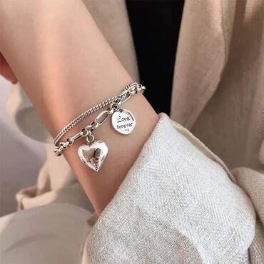 zenski sako siven: Charm bracelet, Material: Silver