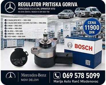 Delovi motora: REGULATOR PRITISKA GORIVA MERCEDES E C A S ML SPRINTER VITO | — 2
