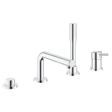 GROHE Concetto 19576002 – 4 dəlikli hamam qarışdırıcısı və əl duşu