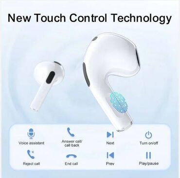 Digər mobil telefonlar: Yeni Qulaqlıq JOYROOM JR-T03S Plus (TWS) (orijinal zavod — 9