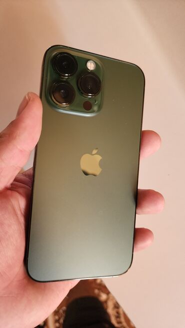 материнская плата iphone 7 оригинал: IPhone 13 Pro, Колдонулган, 512 ГБ, Matte Midnight Green, 79 %