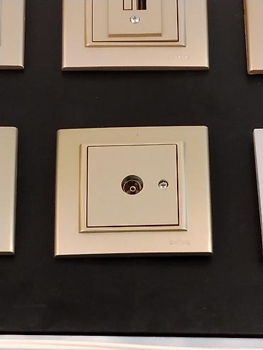 coaxial: Розетка, Ovivo, Встроенные, 1 гнездо — 1