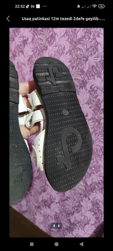 Uşaq ayaqqabıları: Qız üçün, 30 — 5