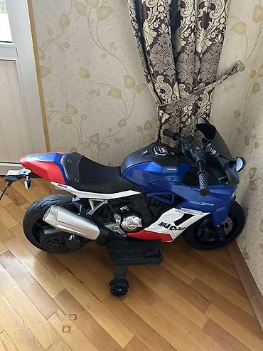 uwaq masini: Uşaq üçün elektrikli motosiklet – sport dizayn - Rəng — 4
