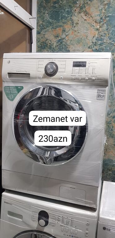 Paltaryuyan maşınlar: Paltaryuyan maşın LG, 6 kq, Avtomat, Qurutmasız, Kredit var